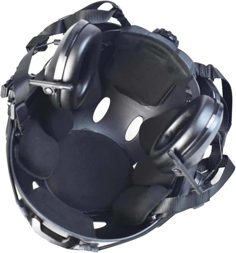 Hdlsina Airsoft Fast Helmet Set PJ Type Tactical Paintball Helmet Adjustable Size for Adult and Teenager - Image 4